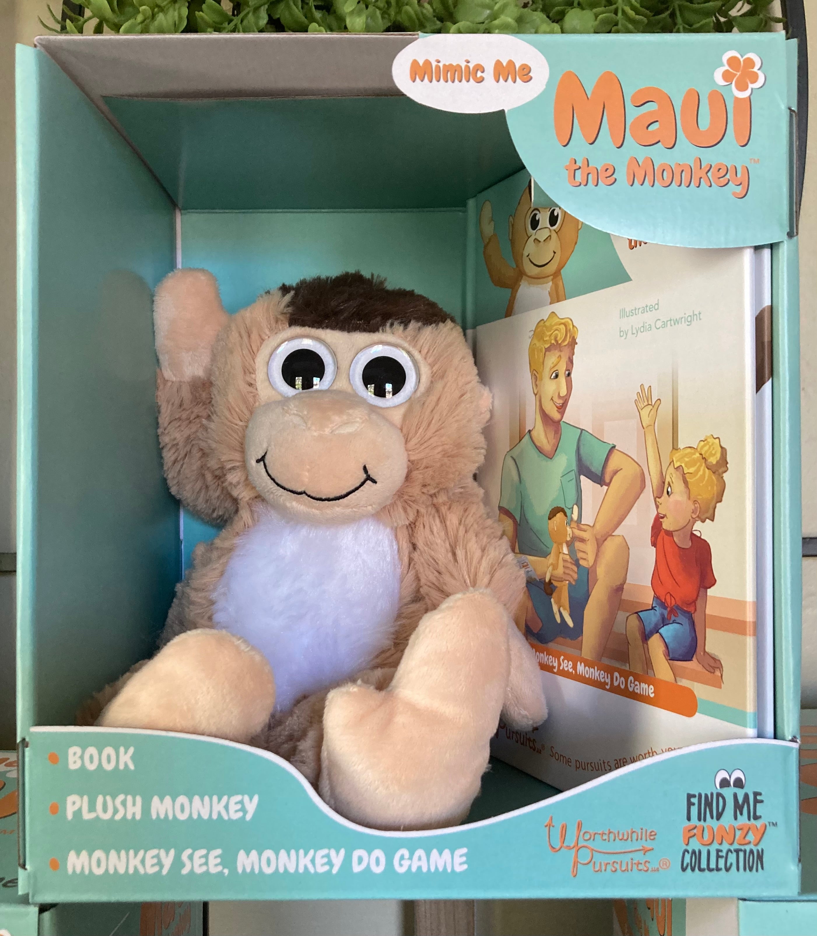 Mimic Me Maui the Monkey® – Worthwhile Pursuits, LLC®